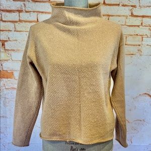 Eileen Fisher Cashmere Mock Turtleneck Sweater